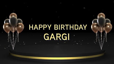 Wish you a very Happy Birthday Gargi