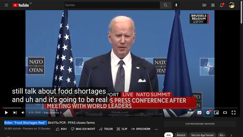 Biden: "Nahrungsmittelknappheit ist Real" - Ice Age Farmer [Deutsch]