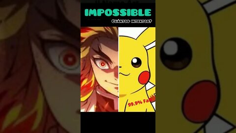 ONLY ANIME FANS CAN DO THIS IMPOSSIBLE STOP CHALLENGE #46
