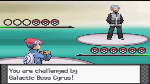 Pokemon Platinum - Team Galactic Boss Battle: Cyrus