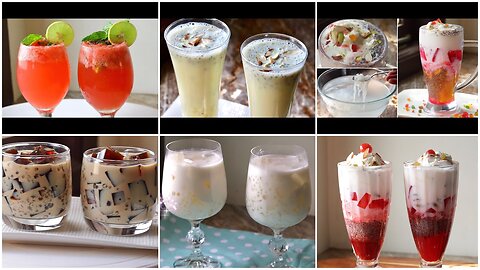 Must Try 6 Unique iftar drinks recipes Ramadan recipes 2023 Recipe for Beginners