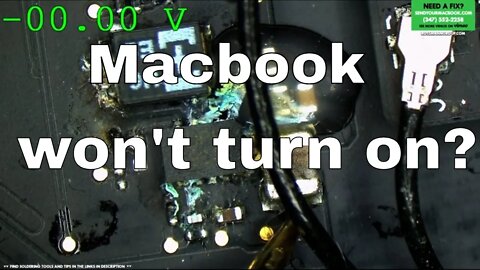 What do I do if my MacBook Air won't turn on?