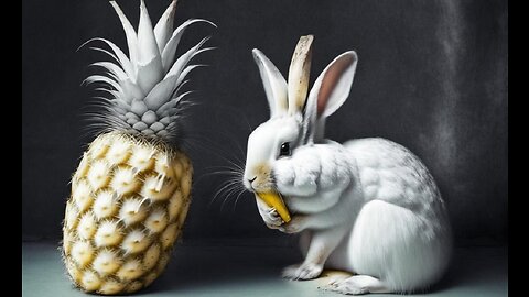 You won't believe what fruit this bunny loves the most!