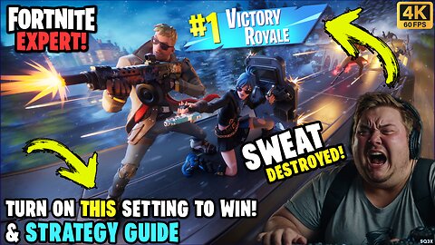 FORTNITE - The HIDDEN SETTING You NEED to Turn ON 🔥+ Exclusive Fortnite Strategy Guide 🤯🎮