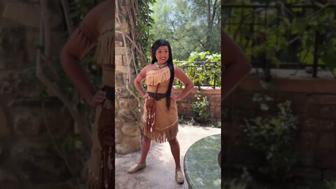 Pocahontas At Disney Princess Breakfast Adventures