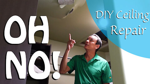 Repairing Ceiling Drywall Water Damage