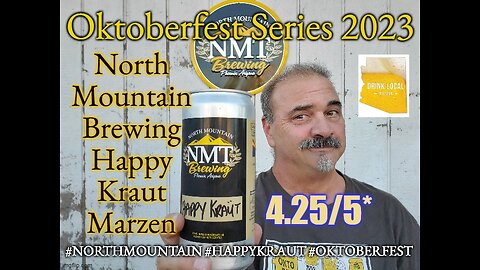 Oktoberfest Series 2023: North Mountain Brewing Happy Kraut Marzen 4.25/5