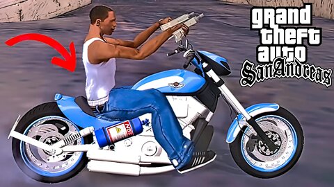 Secret Harley-Davidson V-Rod Bike Location in GTA San Andreas (Cheat Code)