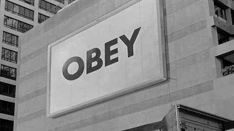 Stay Asleep. Obey. Conform. Do Not Question Authority...