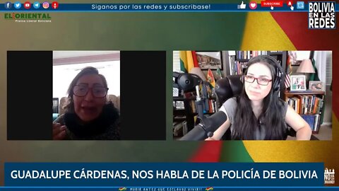 ESPECIAL! GUADALUPE CÁRDENAS CON NOSOTROS, TEMA: POLICÍA BOLIVIANA