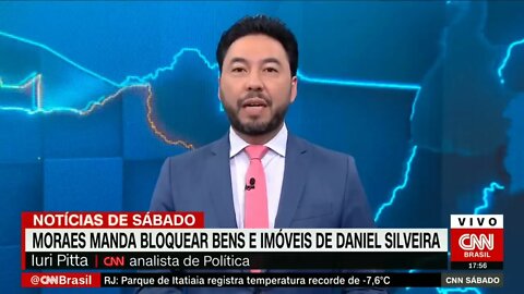 Análise: Moraes manda bloquear bens e imóveis de Daniel Silveira @SHORTS CNN