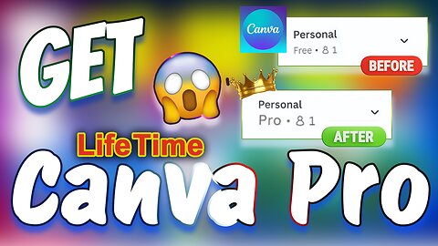 How To Get Canva Pro Free For Lifetime