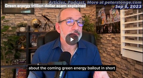 Green energy trillion dollar scam explained