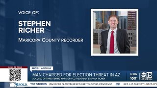 Man facing charges for election threats in Arizona