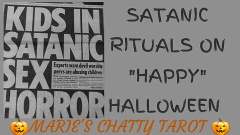 Satanic Rituals on "Happy" Halloween 2022 🎃