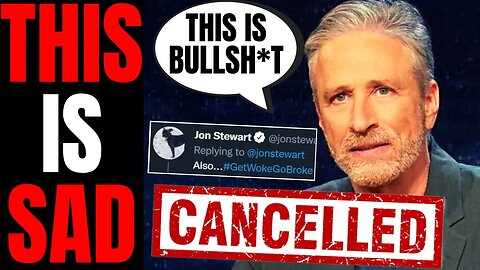 Jon Stewart's Apple TV+ Show Gets CANCELLED After He BRAGS About It Being Woke | PATHETIC Ratings!
