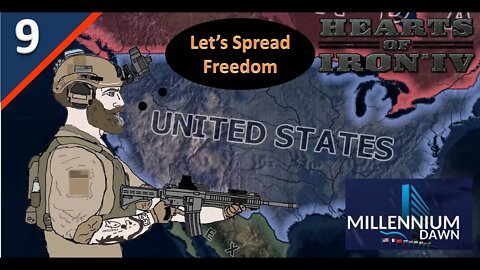 Crossing the Lines into Iran l HOI 4: Millennium Dawn Modern Day Mod - United States #9