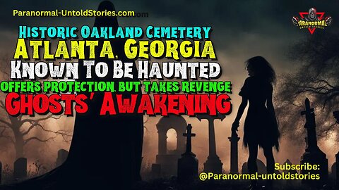 Oakland Cemetery Atlanta, Georgia; Haunted After Dusk #paranormal #haunting #haunted #creepy #ghosts