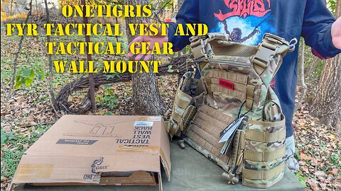 OneTigris FYR Tactical Vest/Plate Carrier and Tactical Gear Wall Mount