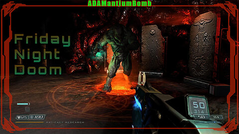 Doom 3 - Friday Night DOOM #000 022 | Veteran Mode (Doom 3) Site 3 - Analysis Facility #spacemarine