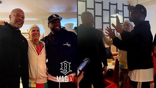 Dr. Dre Surprises 50 Cent For His 48th Birthday In London! 🎂