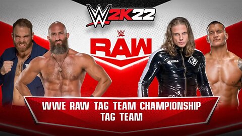 WWE 2K22: RK-Bro Vs. Ciampa & Thatcher - GOAT Match - PC Gameplay!