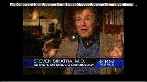 The Dangers of High Fructose Corn Syrup (Glucose-Fructose Syrup side effects)