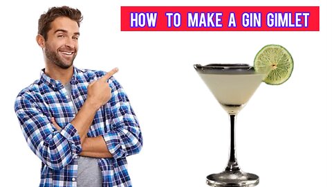 Refreshing Gin Gimlet Recipe | How to Make a Classic Cocktail at Home!