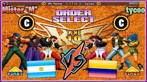 The King of Fighters '96 (Mr Yama Vs. tycoo) [Argentina Vs. Colombia]