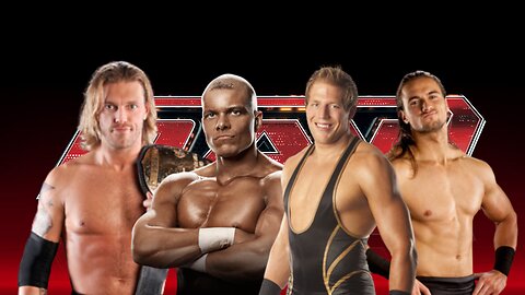 Edge vs Tyson Kidd vs Jack Swagger vs Drew McIntyre - Over the Top Rope Exhibition (Full Match)