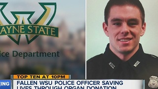 Officer Collin Rose saves lives through organ donation