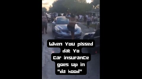 Just a normal day “on” the hood