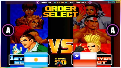 The King of Fighters '98 (Amane Vs. ActionKOFF) [Argentina Vs. Chile]