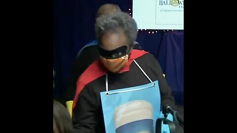 2020: Chicago Mayor Lori Lightfoot wears Rona Destroyer outfit
