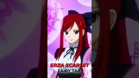 Which one is your favorite look?-Liz🌸#Shorts #anime #ErzaScarlet #AnimeWaifu