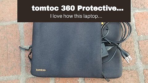 tomtoc 360 Protective Laptop Sleeve for Dell XPS 15 inch Laptop, 14 HP Acer Chromebook, 14 Inch...