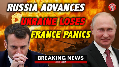 MACRON IN PANIC! Wants NATO Troops in Ukraine To Stop Relentless Russian Advance!