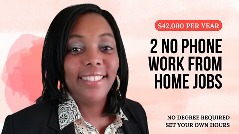 Hiring Today!| No Phone Work From Home($17-$22 Per Hour) Remote Jobs 2022