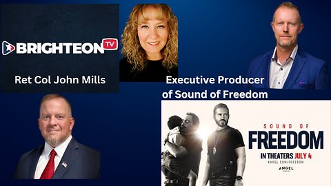 Guest Host America Unhinged | Executive Producer Sound of Freedom Paul Hutchinson | Col John Mills