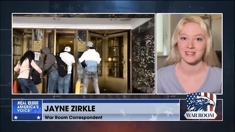Jayne Zirkle Reports On NYC Concealing Migrants Being Housed In Hotel and Tunnel to Towers 5k