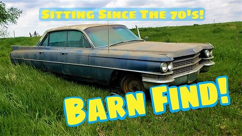 Barn Find! 1963 Cadillac Sitting for 50 Years!