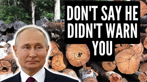 Putin the Prophet? Germany To Resort To WOOD This Winter - Inside Russia Report