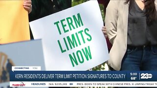 Kern residents deliver term limit petition signatures to county