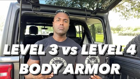 What is the difference between Level 3 vs Level 4 Body Armor?