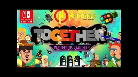 🎮 GAMEPLAY! Jogamos TOGETHER para Nintendo Switch e ele é muito divertido. Confira!