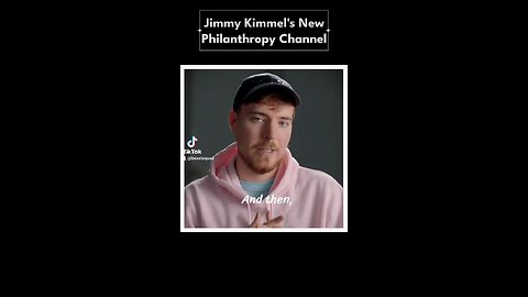 Jimmy Kimmel's new philanthropy channel
