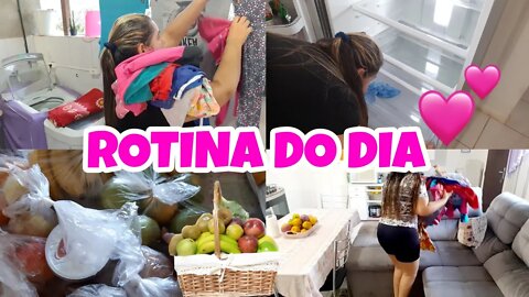 ROTINA DO DIA | LIMPEZA NA GELADEIRA | COMPRA PRO FIM DE SEMANA