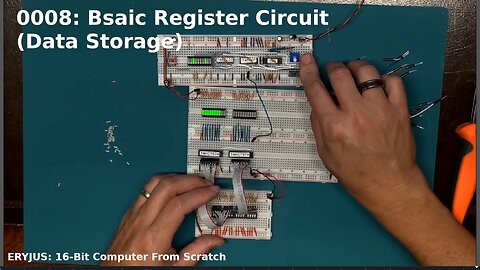 0008: Basic Register (Data Storage) | 16-Bit Computer From Scratch