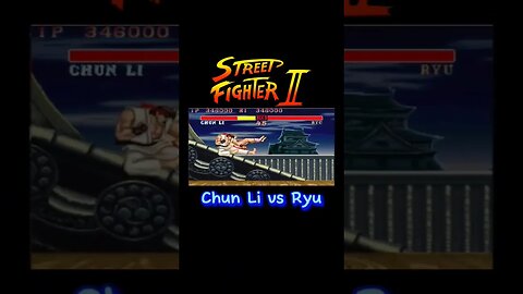 Street Fighter ChunLi vs Ryu #youtubeshorts #ytshorts #gaming #trending #viral #streetfighter #ryu