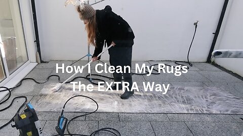 HOW I CLEAN MY RUGS AND RUNNERS